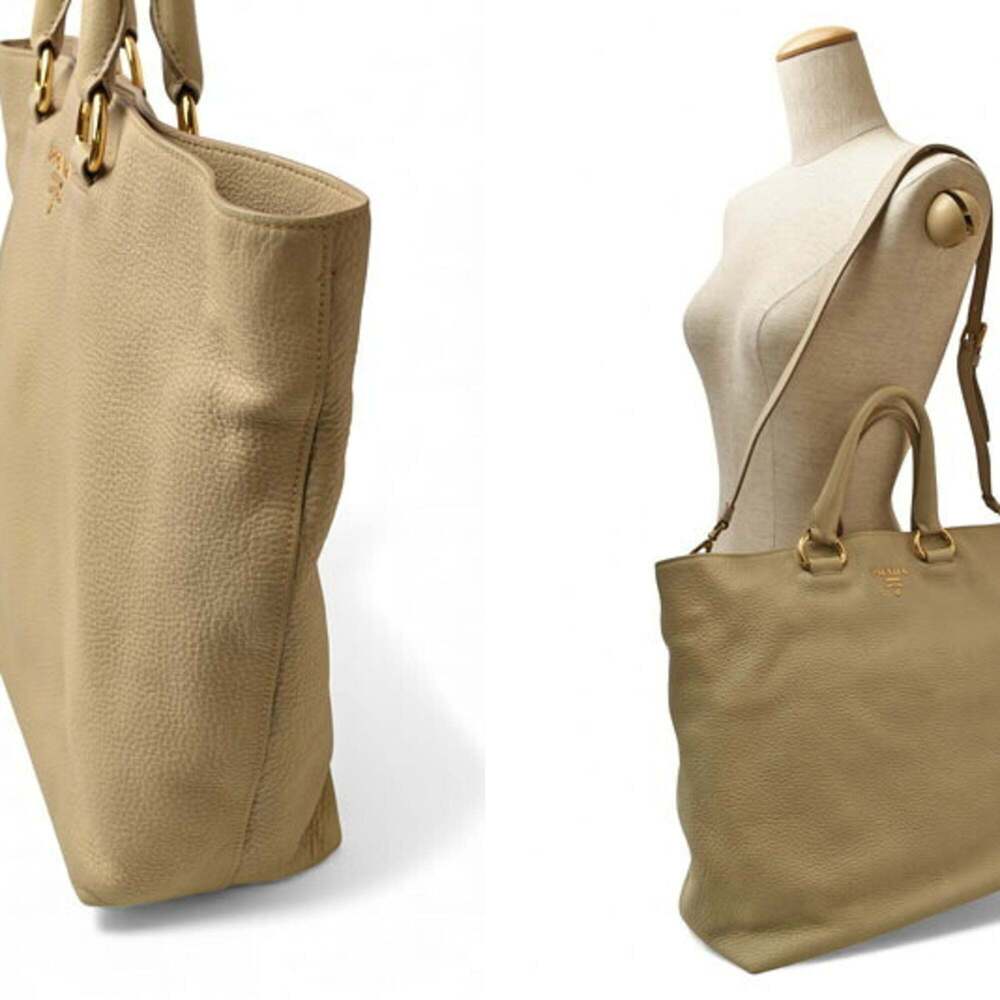 PRADA Cream Shoulder Bag - Picture 3 of 16